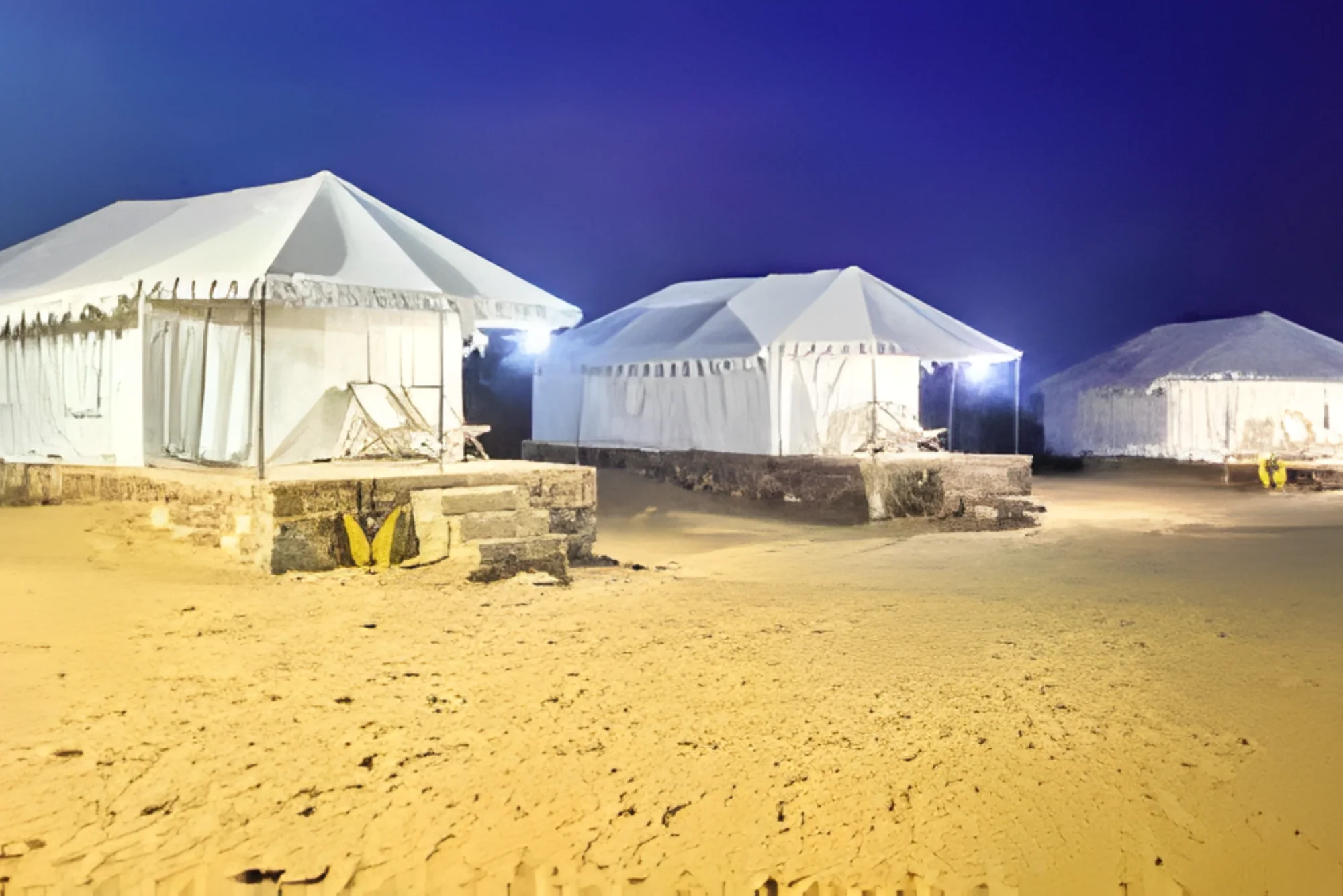 classic desert safari tour overnight camping