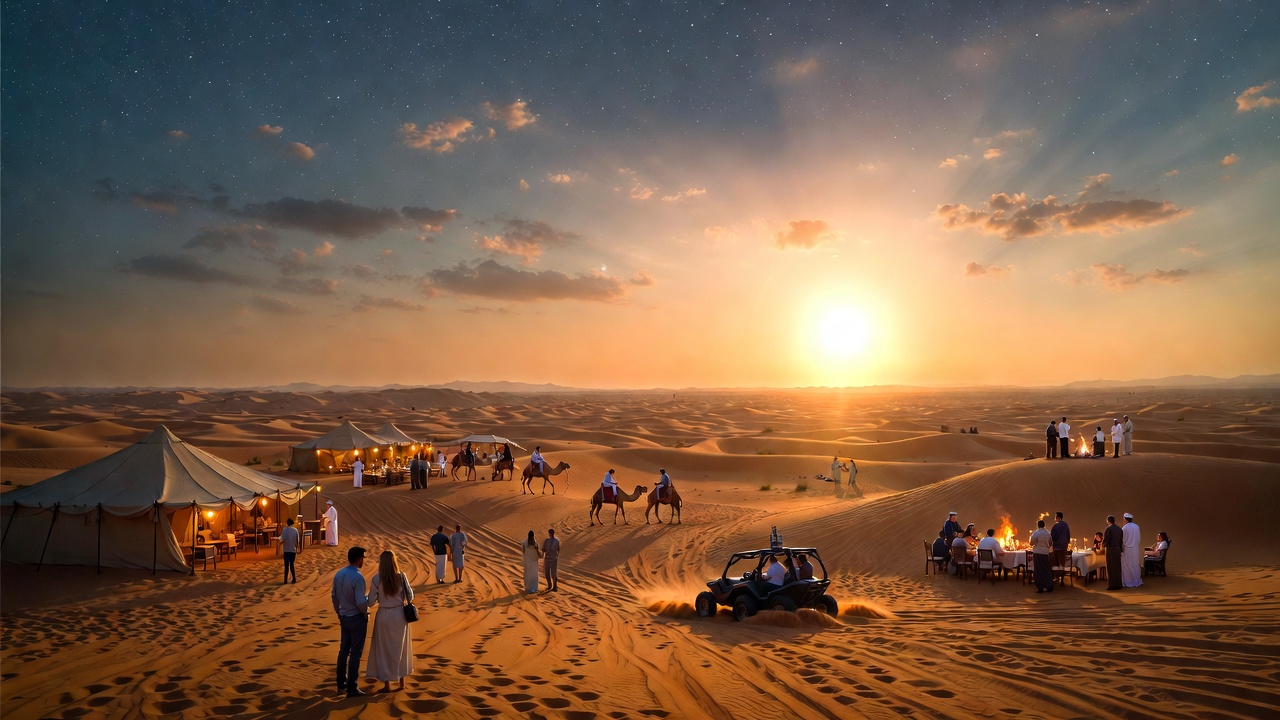 Book private desert safari tour from Dubai